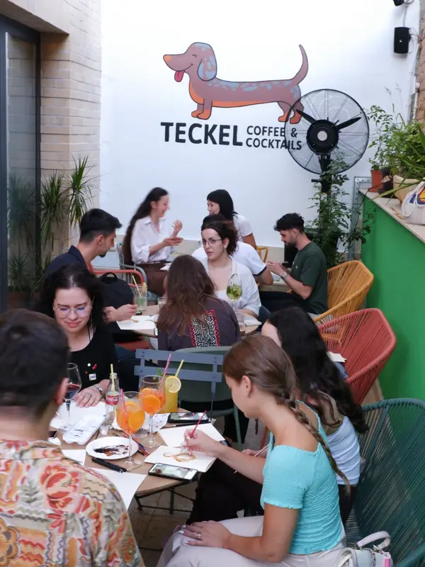 Creative workshop at Teckel